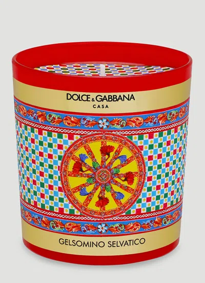 Dolce & Gabbana Casa Scented Candle - Wild Jasmine In Multi