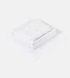 Dolce & Gabbana Casa Set Of 5 Jacquard Cotton Terry Towels In White
