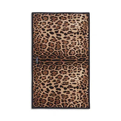 Dolce & Gabbana Casa Shower Mat In Miscel/leo