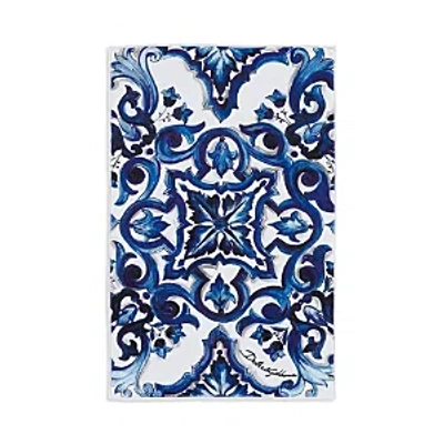 Dolce & Gabbana Casa Shower Mat In Navy