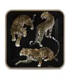 Dolce & Gabbana Casa Wooden Leopard Tray