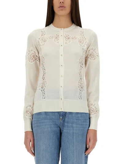 DOLCE & GABBANA CASHMERE AND SILK CARDIGAN