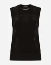 Dolce & Gabbana Cashmere And Silk Sweater In Black