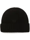 Dolce & Gabbana Cashmere Beanie In Black