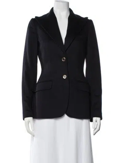 Pre-owned Dolce & Gabbana Cashmere Blazer In Black