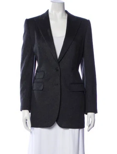 Pre-owned Dolce & Gabbana Cashmere Blazer In Blue