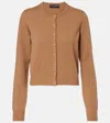 Dolce & Gabbana Cashmere Cardigan In Sand