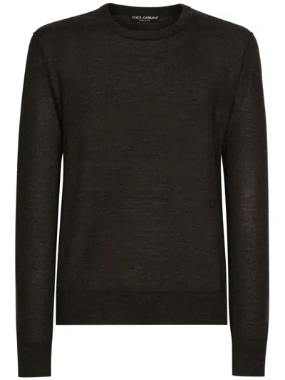 DOLCE & GABBANA ROUND-NECK CASHMERE SWEATER