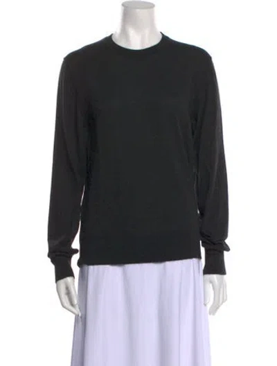 Pre-owned Dolce & Gabbana Cashmere Crew Neck Sweater In Gray