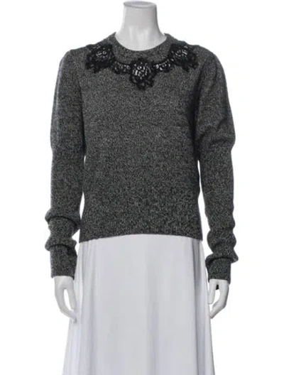 Pre-owned Dolce & Gabbana Cashmere Crew Neck Sweater In Multi