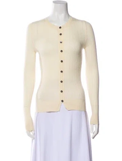 Pre-owned Dolce & Gabbana Cashmere Crew Neck Sweater In Neutral