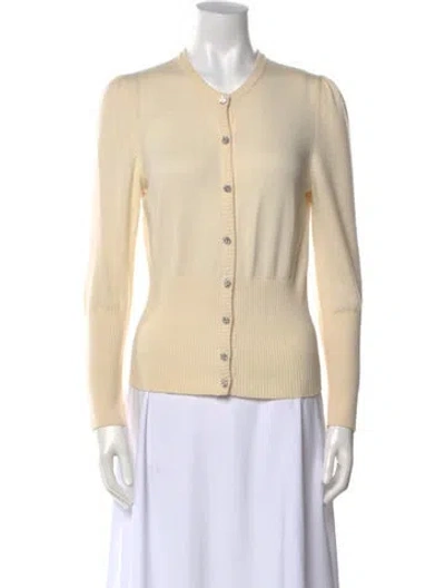 Pre-owned Dolce & Gabbana Cashmere Crew Neck Sweater In Neutral