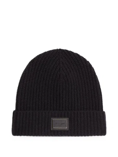 Dolce & Gabbana Cashmere Hat In Black