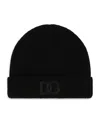 Dolce & Gabbana Logo-embroidered Ribbed-knit Beanie In Multi