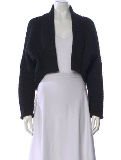 Pre-owned Dolce & Gabbana Cashmere Mock Neck Sweater In Black