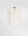 Dolce & Gabbana Cashmere Pullover In White