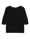 Dolce & Gabbana Cashmere Sweater In Black