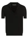 Dolce & Gabbana Cashmere Tee In Black