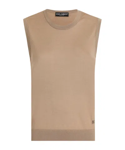 DOLCE & GABBANA CASHMERE TOP