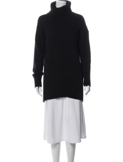 Pre-owned Dolce & Gabbana Cashmere Turtleneck Sweater In Black