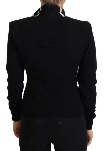 Dolce & Gabbana Cashmere Turtleneck Sweater In Black