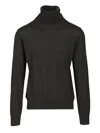 Dolce & Gabbana Cashmere Turtleneck Sweater Knitwear Grey In Gray