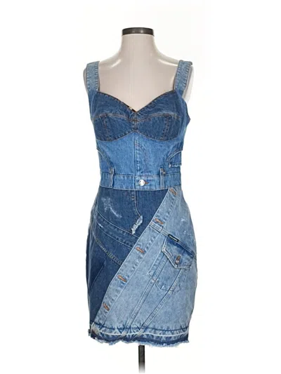 Dolce & Gabbana Casual Dress In Blue