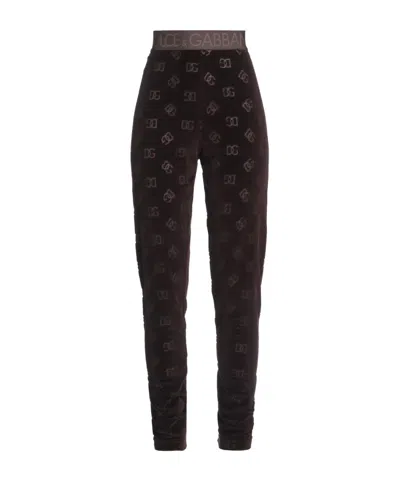 Dolce & Gabbana Casual Leggings In Black