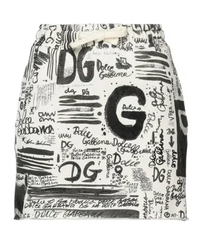 Dolce & Gabbana Casual Mini Skirt In Multi