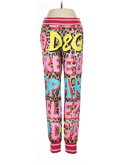 Pre-owned Dolce & Gabbana Casual Pants In Pink