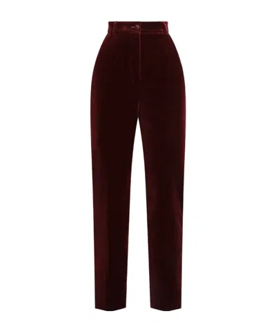 Dolce & Gabbana Casual Pants With Belt Loops In Brown