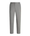 Dolce & Gabbana Casual Pants With Belt Loops In Gray