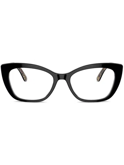 DOLCE & GABBANA CAT EYE-FRAME GLASSES