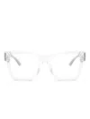 Dolce & Gabbana Cat-eye Frame Glasses In White