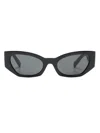 Dolce & Gabbana Cat-eye Frame Sunglasses In Black
