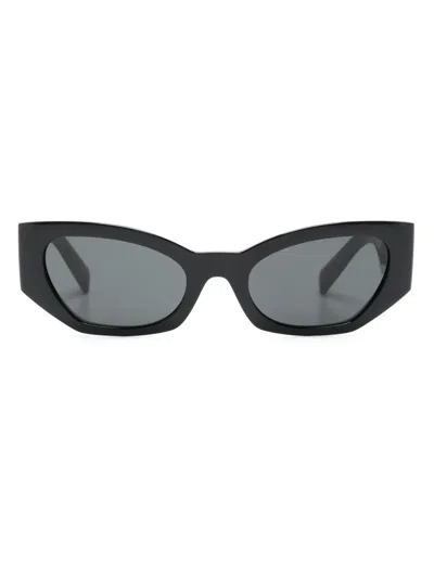 Dolce & Gabbana Cat-eye Frame Sunglasses In Black