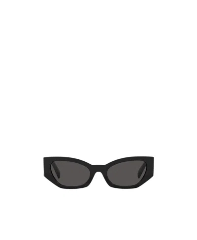 Dolce & Gabbana Cat-eye Frame Sunglasses In Black