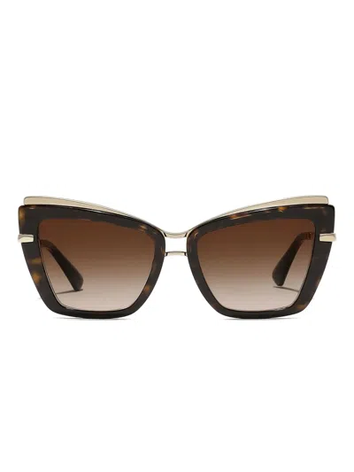 DOLCE & GABBANA CAT-EYE FRAME SUNGLASSES