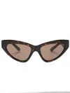 Dolce & Gabbana Cat-eye Frame Sunglasses In Brown