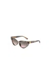 Dolce & Gabbana Cat-eye-frame Sunglasses In Gray