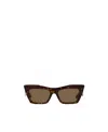 Dolce & Gabbana Dg4435 Cat-eye Frame Acetate Sunglasses In Brown