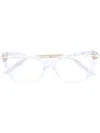 Dolce & Gabbana Geometric Cat-eye Frame Glasses