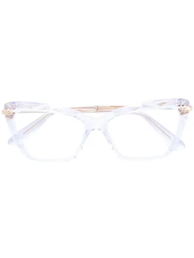Dolce & Gabbana Geometric Cat-eye Frame Glasses