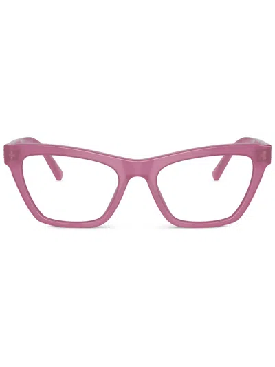 Dolce & Gabbana Cat-eye-brille In Pink