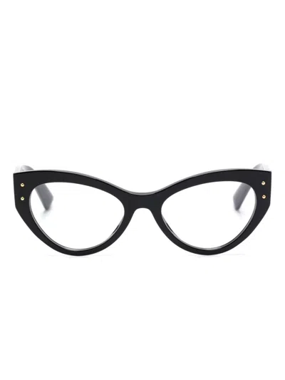 Dolce & Gabbana Cat-eye-brille In Schwarz