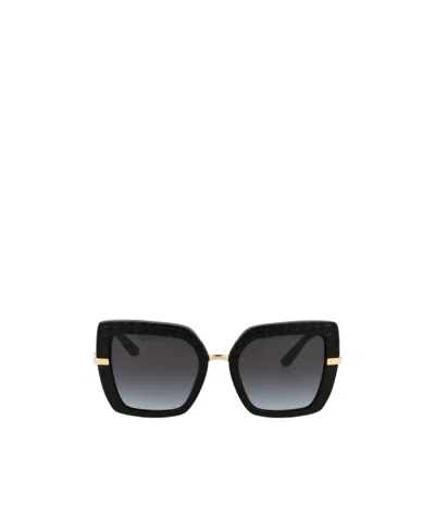 DOLCE & GABBANA CAT'S EYE PROFILE SUNGLASSES