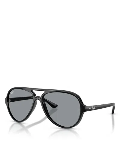 Dolce & Gabbana Cat Eye Sunglasses, 55mm In Black