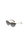 Dolce & Gabbana Cat Eye Sunglasses In Black