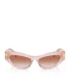 Dolce & Gabbana Womens Pink Dg4450 Cat-eye Acetate Sunglasses In Pink