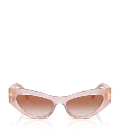 DOLCE & GABBANA CAT-EYE SUNGLASSES